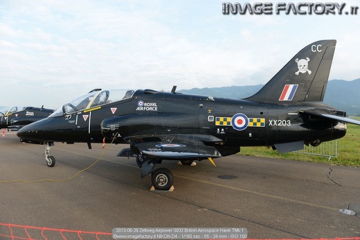 2013-06-28 Zeltweg Airpower 0032 British Aerospace Hawk TMk 1